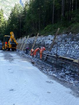 REKONSTRUKCIJA LOKALNE CESTE SOČA – LEPENA 1